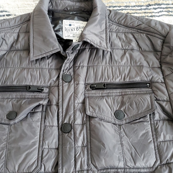 Lucky Brand men's puffer jacket - Picture 3 of 5